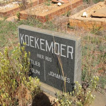 KOEKEMOER Gottlieb Rudolph :: KOEKEMOER Johannes
