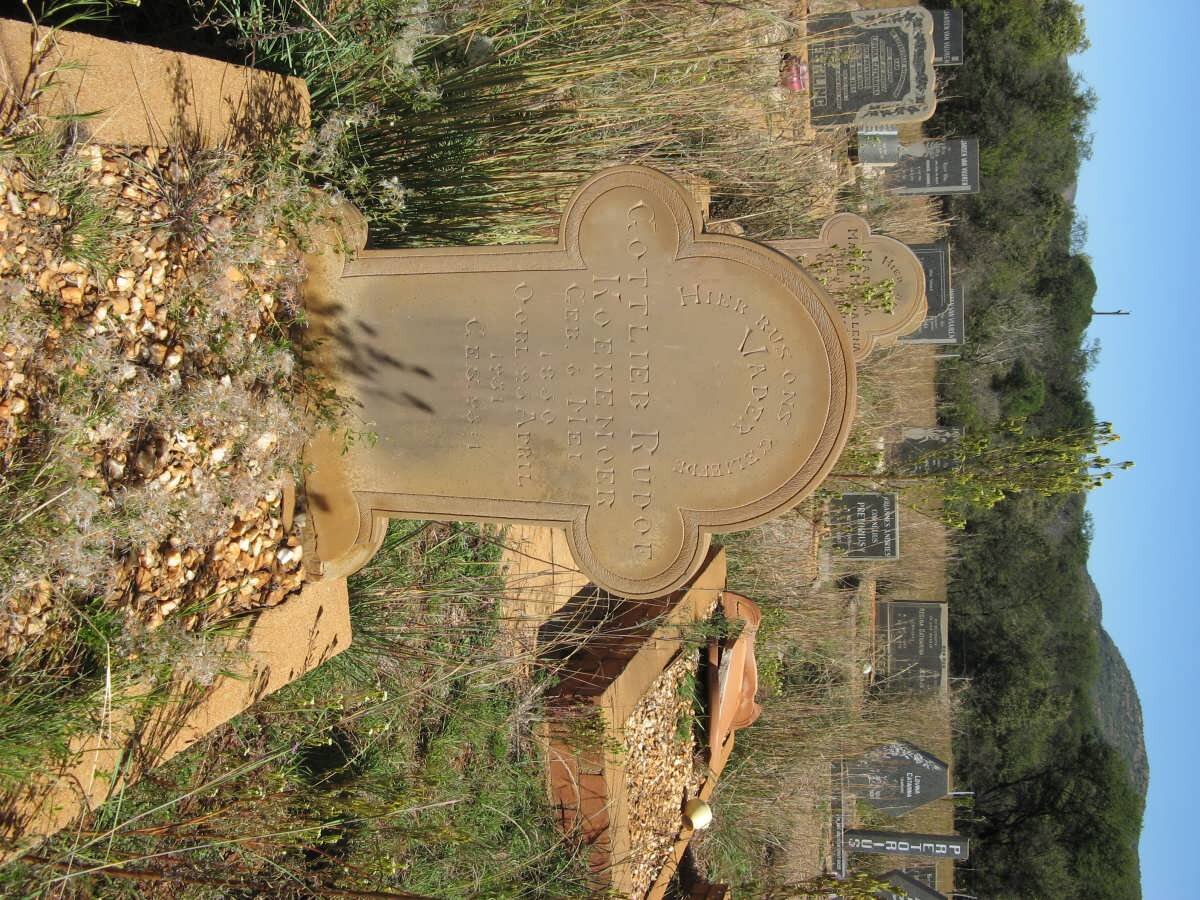 KOEKEMOER Gottlieb Rudof 1850-1931