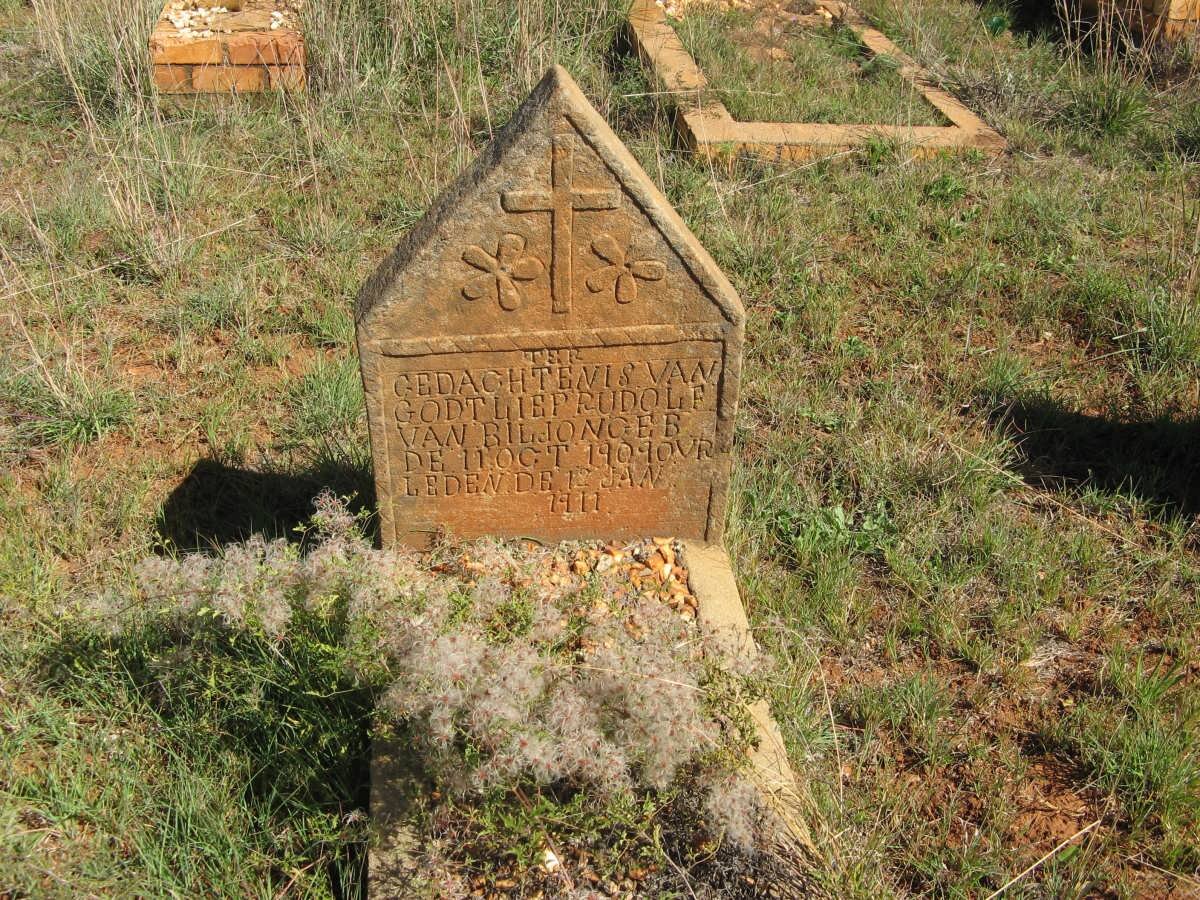 BILJON Godtliep Rudolf, van 1909-1911