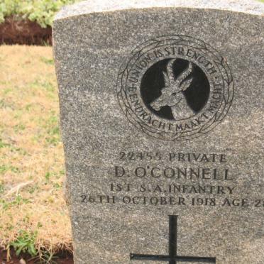 O'CONNELL D. -1918