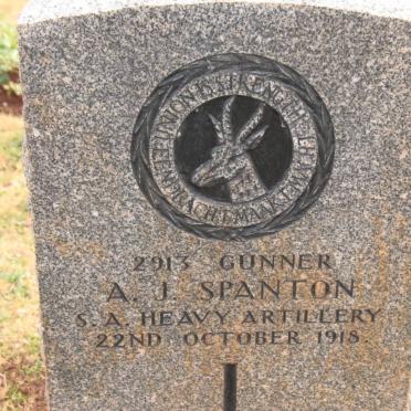 SPANTON A.J. -1918
