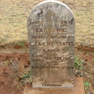 YEATES Catherine 1911-1911