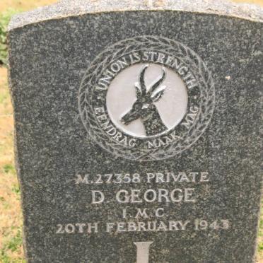 GEORGE D. -1943