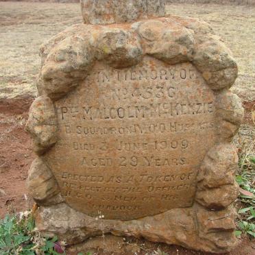 McKENZIE Malcolm -1909