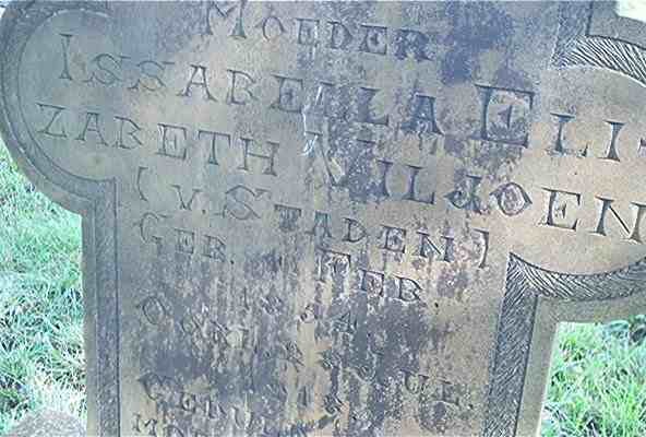 VILJOEN Issabella Elizabeth nee V. STADEN 1854-1918