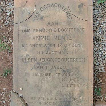 MENTZ Annie -1887