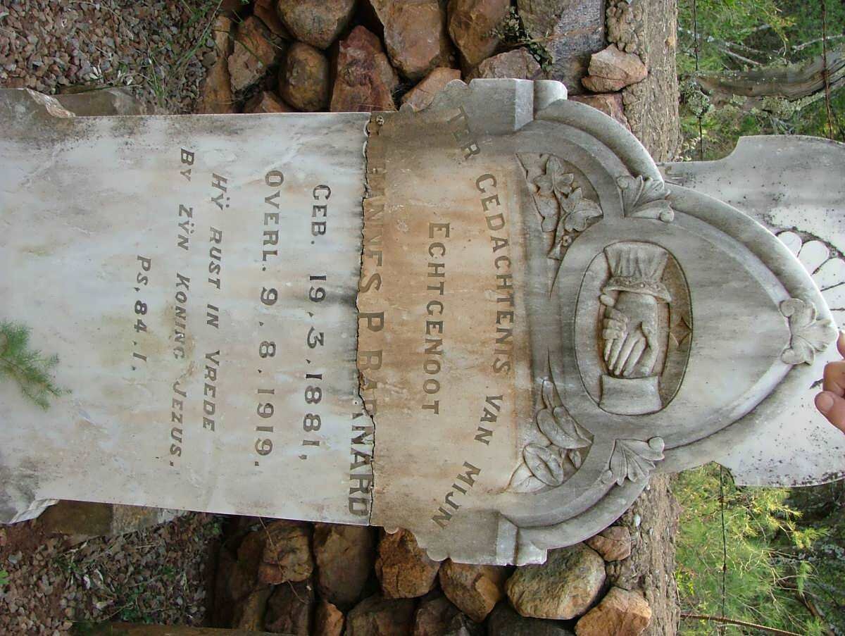 BARNARD Johannes P. 1881-1919