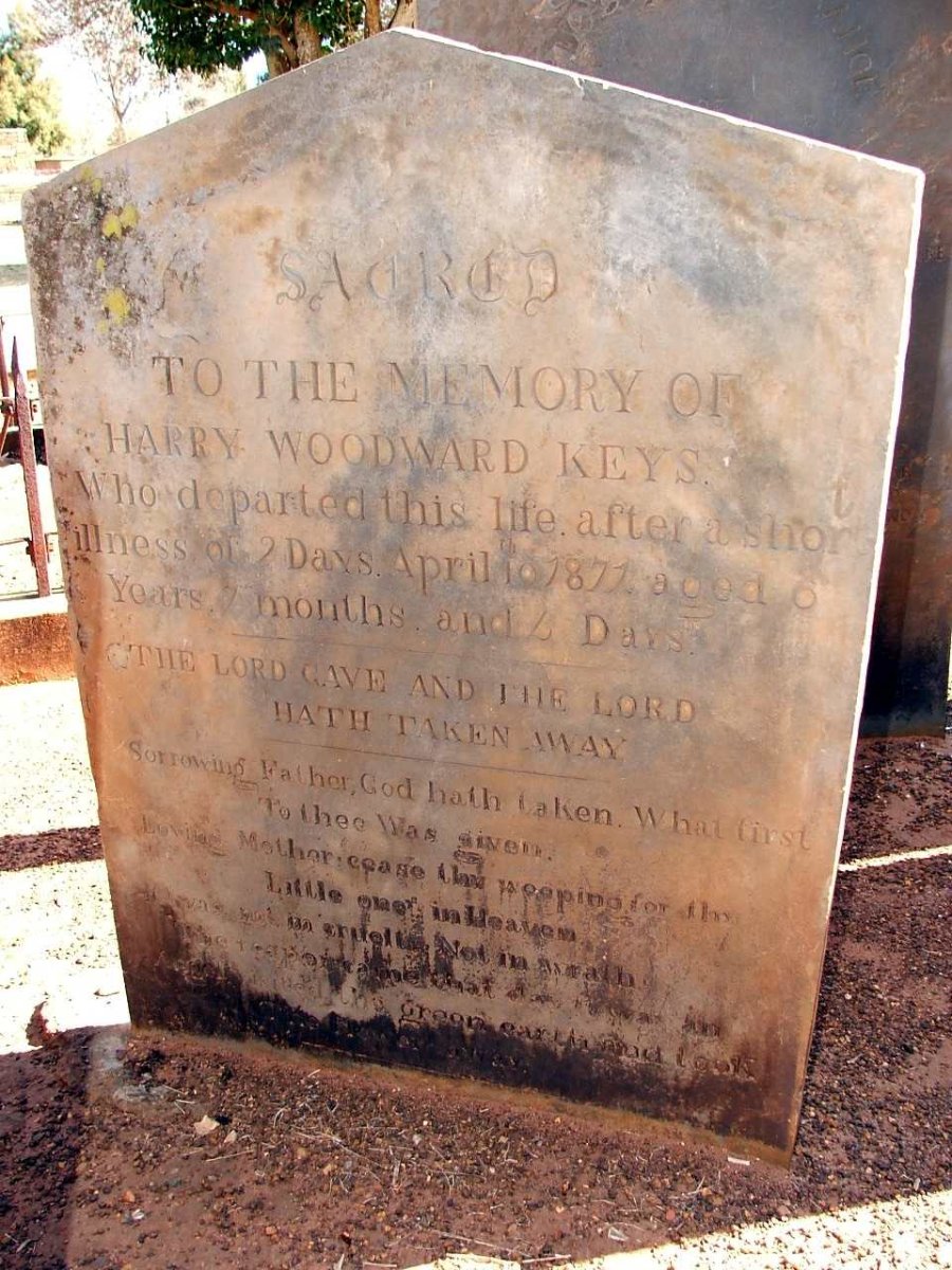 KEYS Harry Woodward -1877