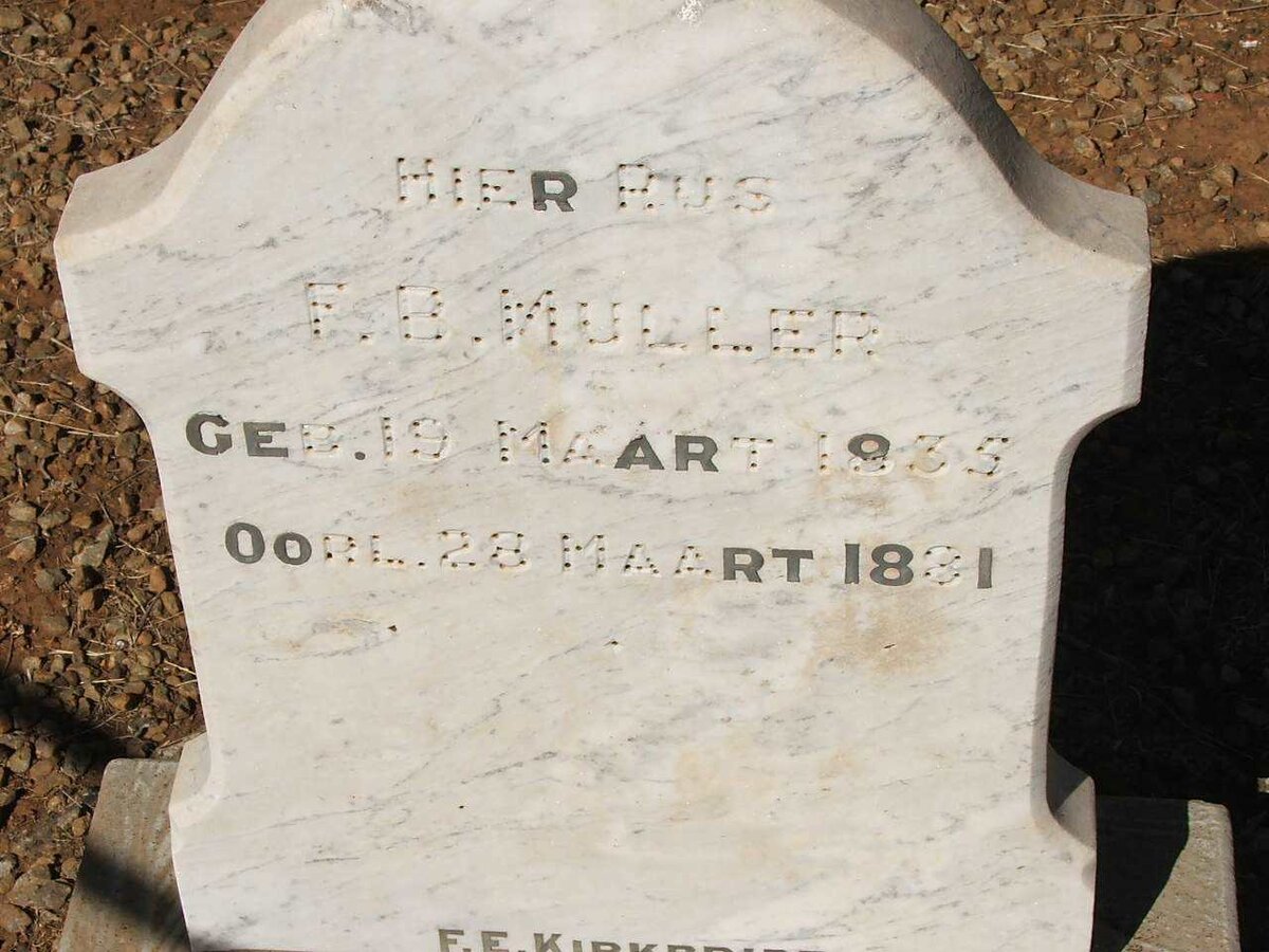 MULLER F.B. 1835-1881