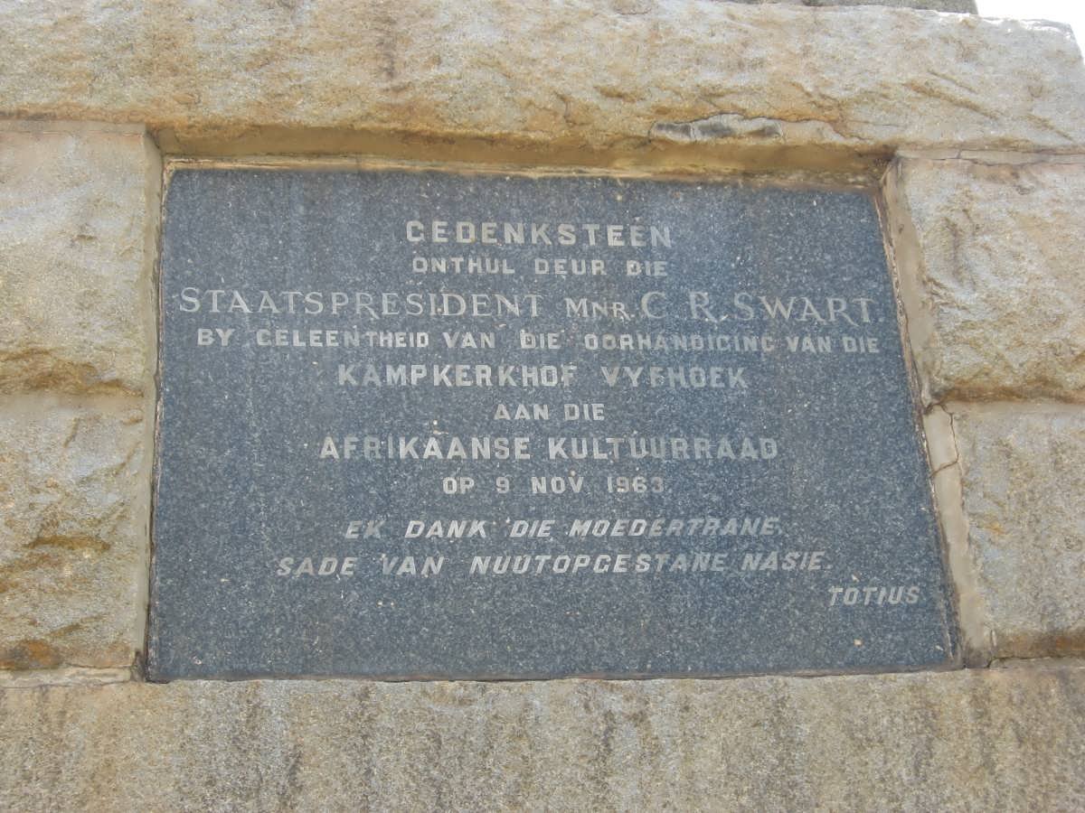 3. Memorial Plaque - 9 November 1963