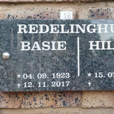 REDELINGHUYS Cornelis Johannes 1923-2017 &amp; Heila Magdalena PEYPER 1933-