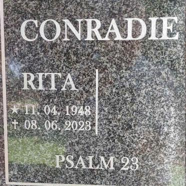 CONRADIE Rita 1948-2028