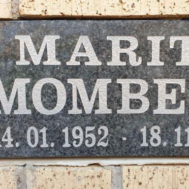 MOMBERG Marita 1952-2009