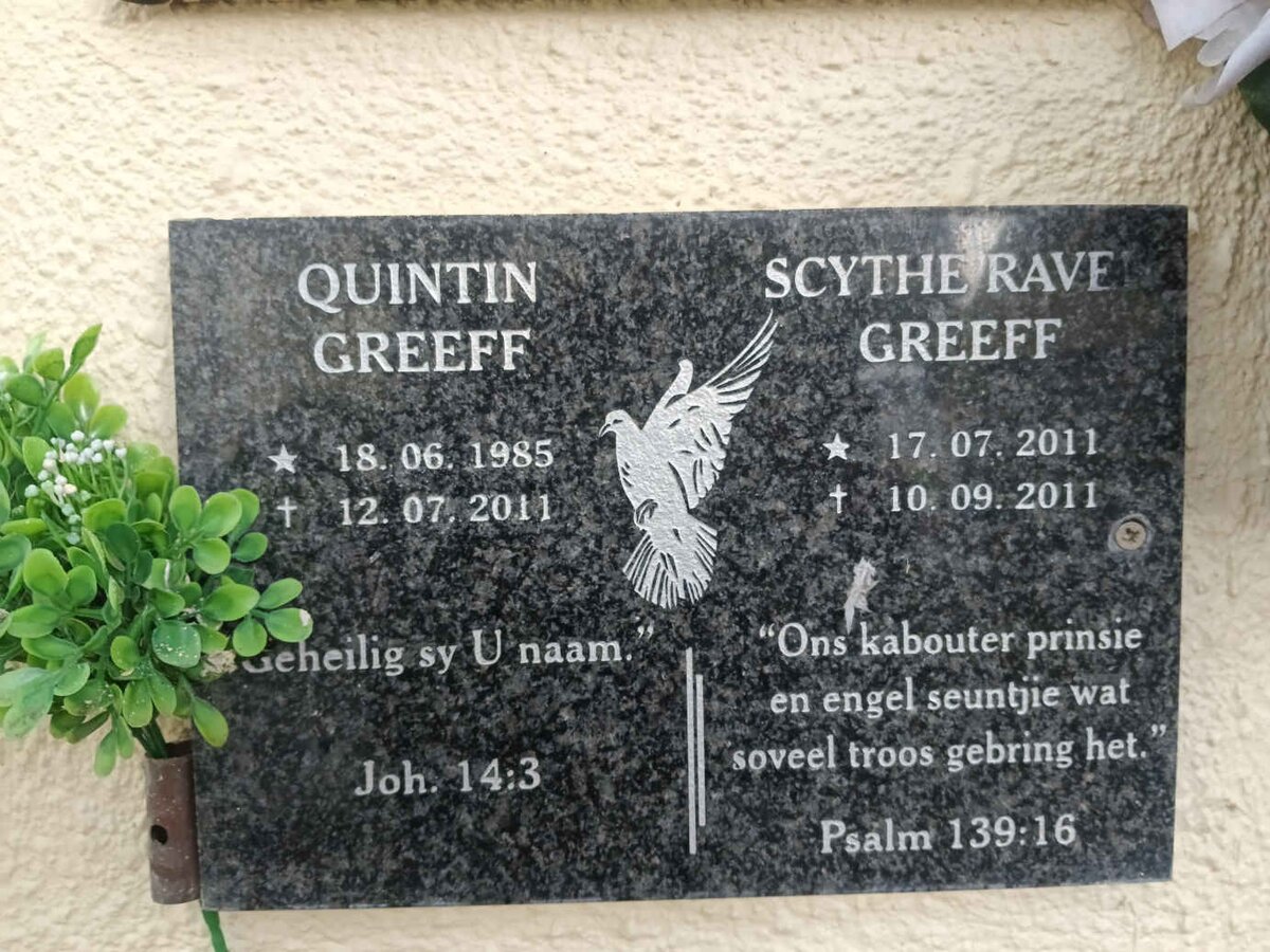 GREEFF Quintin 1985-2011 :: GREEFF Scythe Rave 2011-2011