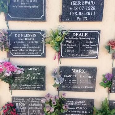 SWANEPOEL :: EWAN :: DEALE :: MARX :: VOSLOO :: KOTZE