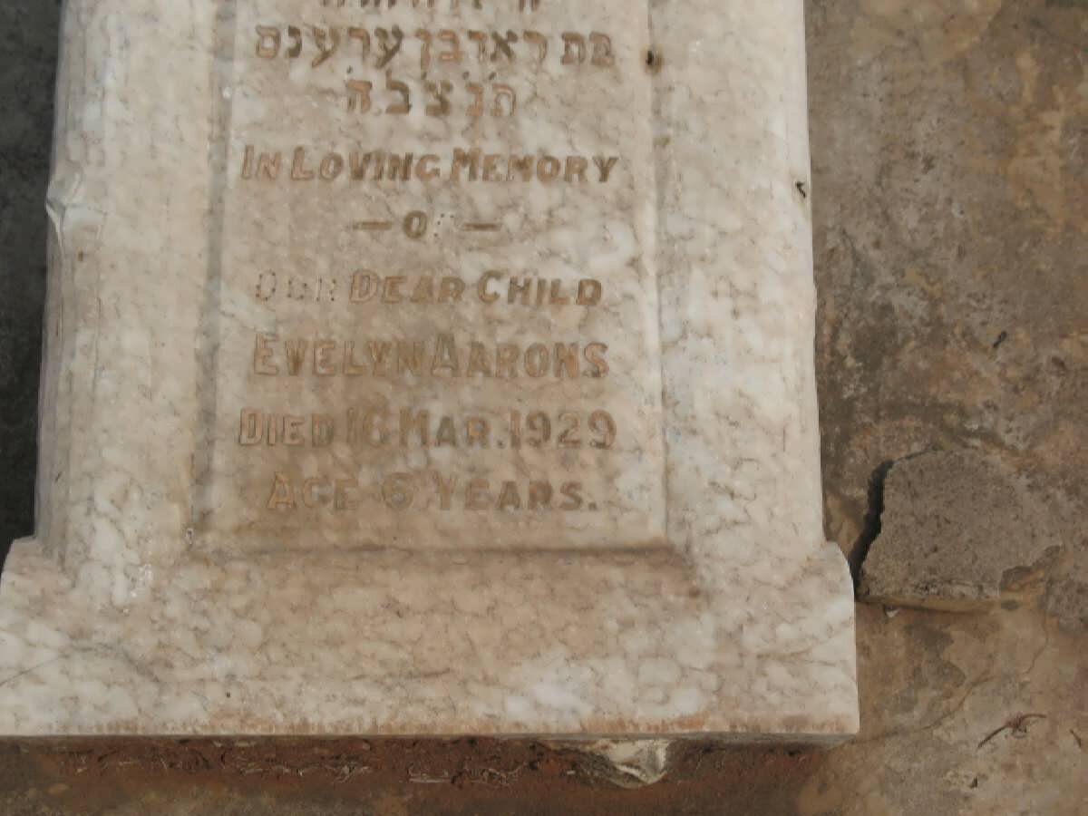 AARONS Evelyn -1929