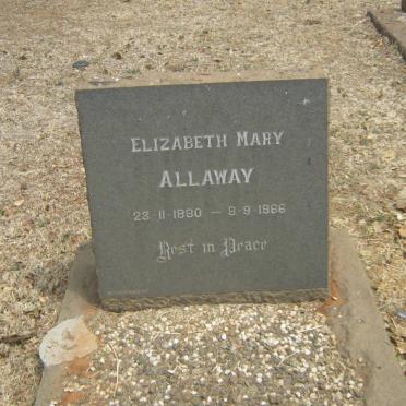 ALLAWAY Elizabeth Mary 1880-1966