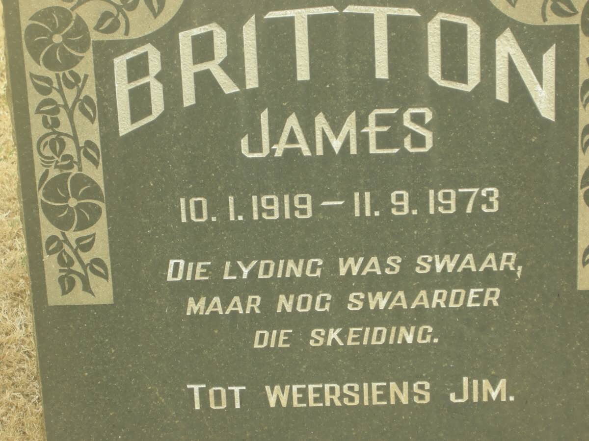 BRITTON James 1919-1973