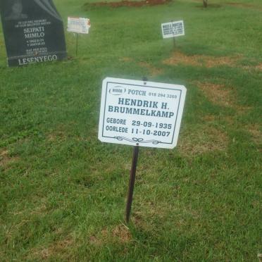 BRUMMELKAMP Hendrik H. 1935-2007