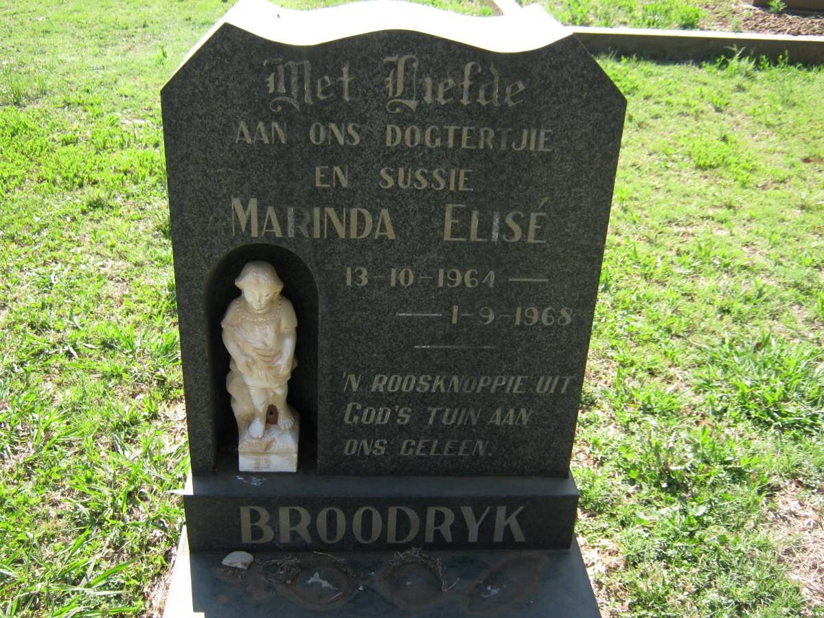 BROODRYK Marinda Elisé 1964-1968