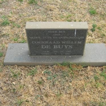 BUYS Coenraad Willem, de 1911-1997