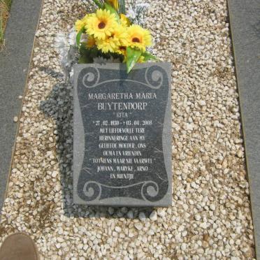 BUŸTENDORP Arthur Robert 1927-1991 &amp; Margaretha Maria 1930-2008