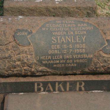 BAKER Stanley 1930-1959