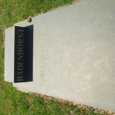 BADENHORST Catharina Maria nee PRINSLOO 1929-1988