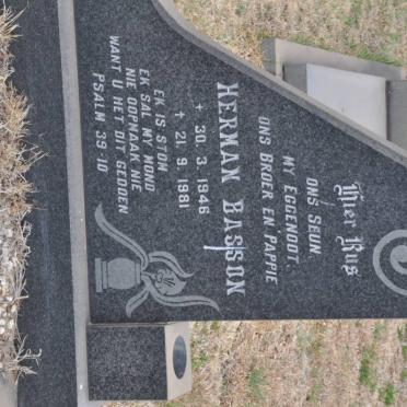 BASSON Herman 1946-1981