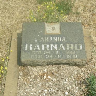 BARNARD Amanda 1969-1970