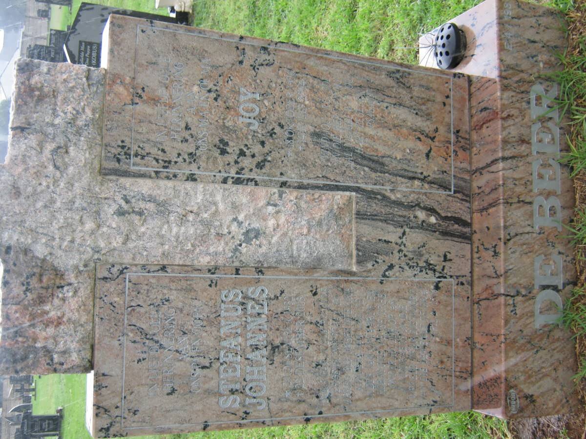 BEER Stefanus Johannes, de 1932-200? &amp; Joy 19?6-2004