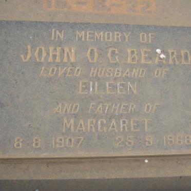 BEARD John O.G. 1907-1968