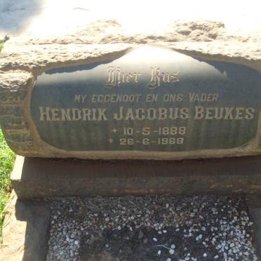 BEUKES Hendrik Jacobus 1888-1968