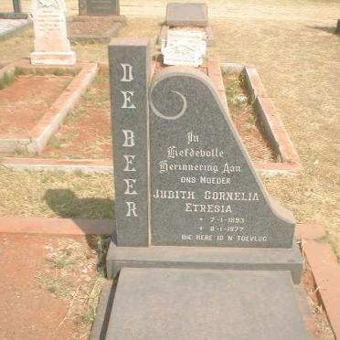 BEER Judith Cornelia Etresia, de 1893-1977