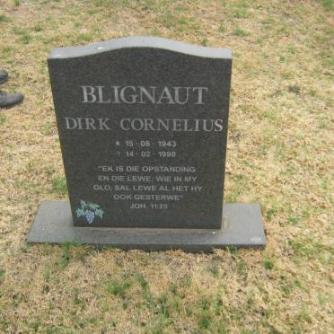 BLIGNAUT Dirk Cornelius 1943-1998