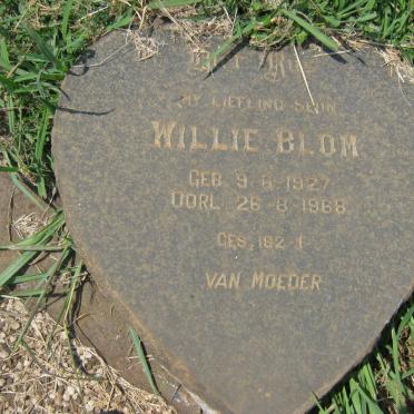 BLOM Willie 1927-1968