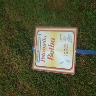 BOTHA Petronella 1928-2011