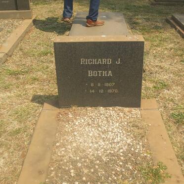 BOTHA Richard J. 1907-1970