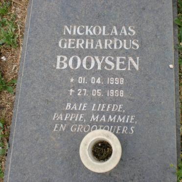 BOOYSEN Nickolaas Gerhardus 1998-1998