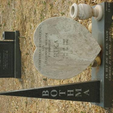 BOTHMA Rika 1949-1996