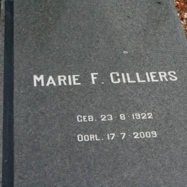 CILLIERS Marie F. 1922-2009