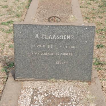 CLAASSENS A. 1913-1941