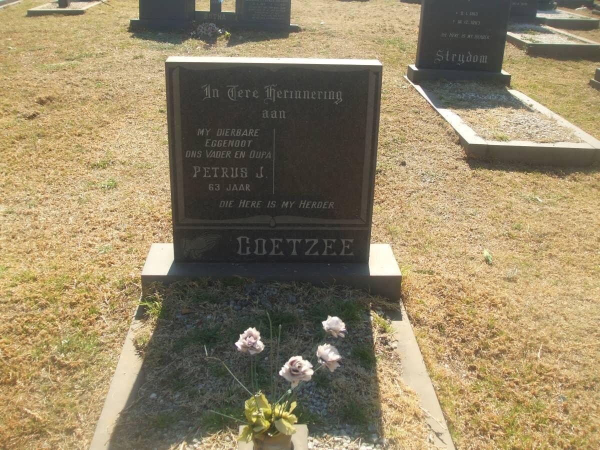 COETZEE Petrus J.