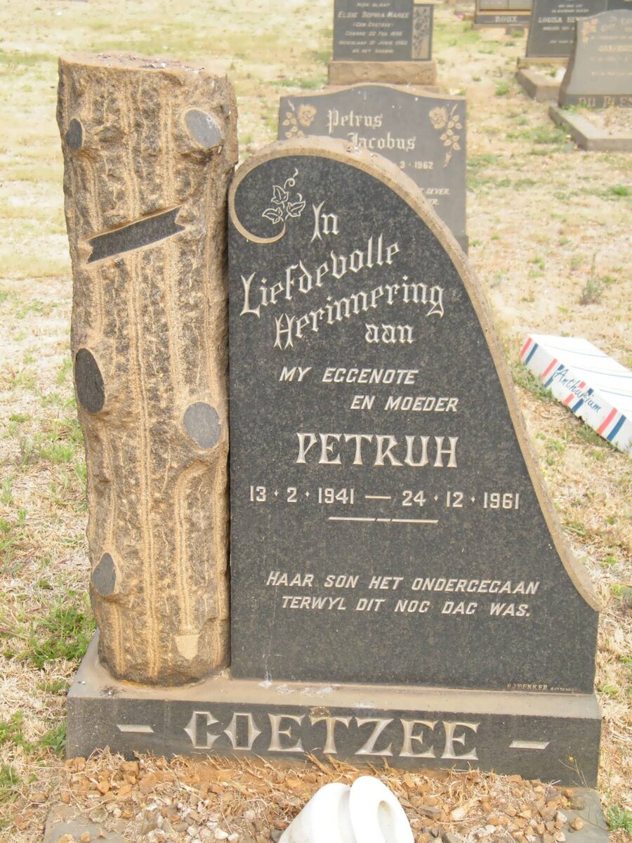 COETZEE Petruh 1941-1961