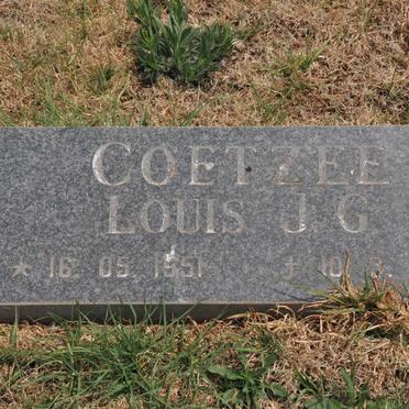 COETZEE Louis J.G. 1951-1992