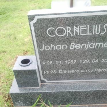 CORNELIUS Johan Benjamen 1952-2008