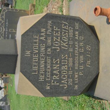 COETZEE Frans Jozef Jacobus 1916-1967