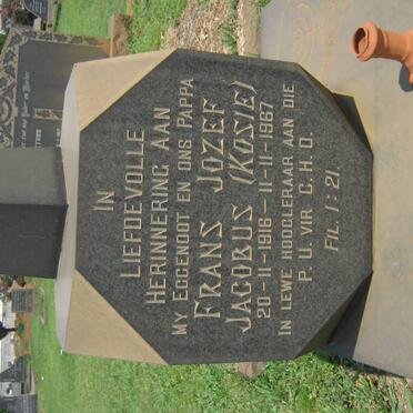 COETZEE Frans Jozef Jacobus 1916-1967