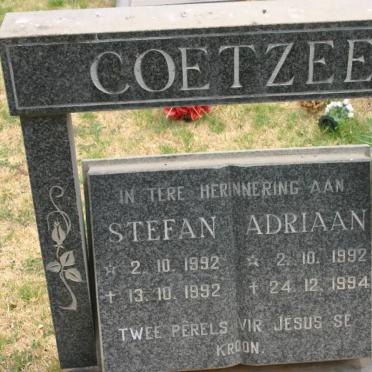 COETZEE Stefan 1992-1992 :: COETZEE Adriaan 1992-1994