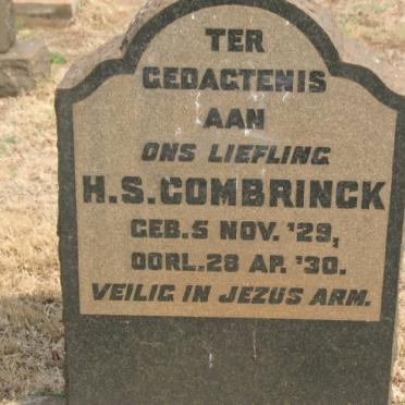 COMBRINCK H.S. 1929-1930